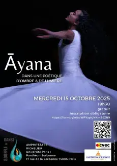 Affiche contenant un code à réponse rapide